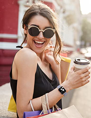Image of Minyee Floral Engraved Band Compatible with Apple Watch 41mm 40mm 38mm 42mm 44mm 45mm 46mm 49mm Women, Cute Soft Silicone Flower Sport Fancy Strap for iWatch Series 11 10 9 8 7 6 5 4 SE /Ultra 3 2 1