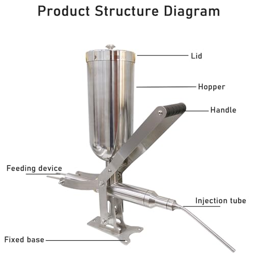 Stainless Steel Donut Filler Injector for Jelly Cream - Perfect for Doughnuts Churros Pastries - Essential Kitchen Tool — view 6