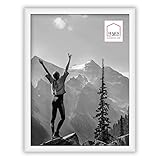 HAES DECO - Marco de fotos / marco grande pared / fotos pared decoracion de plástico Easy Frame blanco 15x20 cm - EF3W