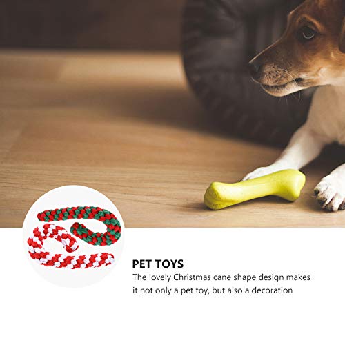 Brinquedo para cães de estimação - 2 peças de brinquedo molar para cães de mastigar corda de algodão