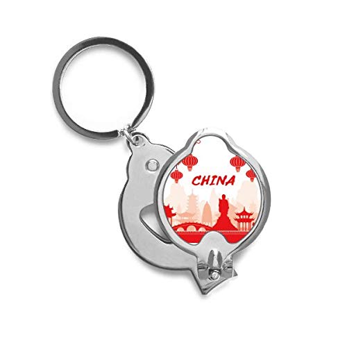 Coupe-ongles silhouette rouge Chine pour corriger les ongles cassés