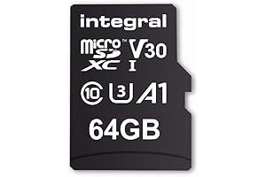 64GB Micro SD Memory Card for Nextbase Dash Cams and Digi Wipe Cloth