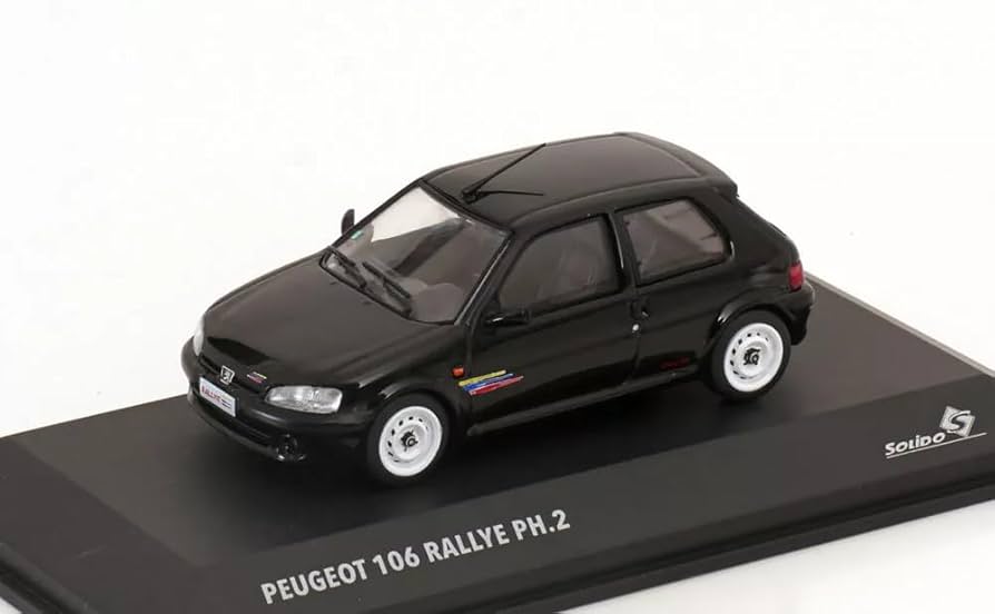Amazon | ソリド 1/43 プジョー 106 フェイズ2 ラリー 2001