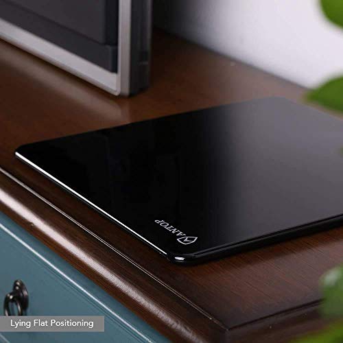 Antop Tv Antenna Indoor - 50 Miles Range Digital Amplified Hdtv Antenna With Omni-Directional 360 Degree Reception And 10Ft Coaxial Cable - Built-In 4G Lte Filter 4K Uhd Tvs(At-206B) #TOP4