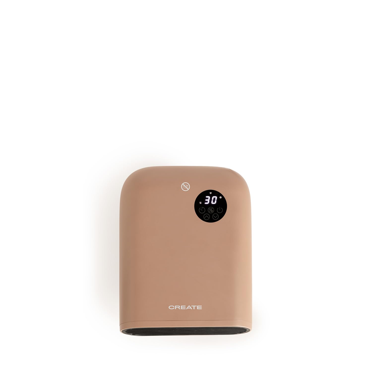 CREATE/WARM WALL/Calefactor de pared o suelo con WiFi moca/Control desde la app, estancias hasta 20m², detección de ventanas abiertas, interruptor antivuelco, 3 modos, pantalla LCD, 2000W
