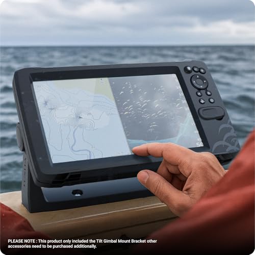 TUSITA Gimbal Mounting Bracket and Knobs Compatible with Lowrance HOOK2 Reveal 9 | Eagle Eye Fishfinder, 000-14171-001 by TUSITA - Used condition - Image 5