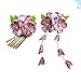Amosfun Japanese Style Floral Headband Hair Accessories for Women and Girls Fashion Headwear Lightweight Comfortable Hair Clip