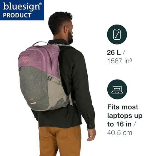 Osprey Parsec 26L Laptop Backpack, Pashmina/Tan Concrete2