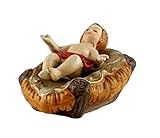 Party Explosions Baby Jesus Nativity Scene Ceramic Figurine