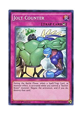 Yu-Gi-Oh! Jolt Counter Card (WSUP-EN015) – Super Rare 1st Edition From World Superstars Set - View #5