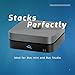 OWC (Enclosure only miniStack STX, Upgradeable Expansion Solution and Thunderbolt Hub/Mini Dock with 3 Extra TB4 Ports. for Mac Studio, Mac mini and Other Devices. Matte Black