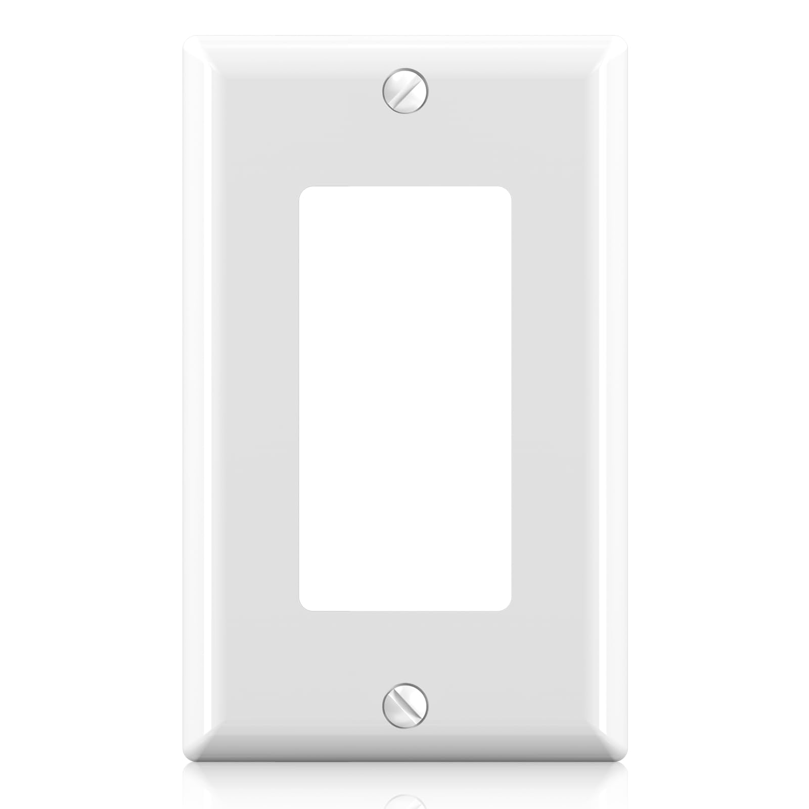 Decorative Wall Plates - Glossy White -15