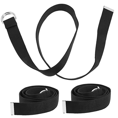 2pcs Double Adjustable Waist Belt for Men Women Teens Wear-resistant Soccer Flag Design Jeans Strap for Casual Formal Occasions