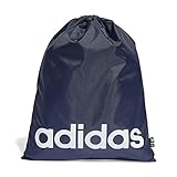 Maße: 47 cm x 37 cm Adidas Unisex Gym Sack Linear Gymsack, Azmasa/Schwarz/Weiß (Mehrfarbig), HR5356, NS
