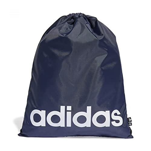 adidas Unisex Essentials Gym Sack, Shadow Navy/Black/White, One Size, Shadow Navy / Black / White