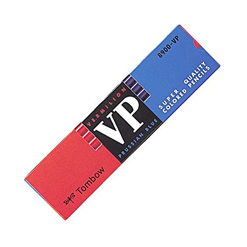 The Ultimate Toolkit Guide for Artists 30 Tombow 8900VP Red & Blue Pencils (one side vermilion, one side pr...