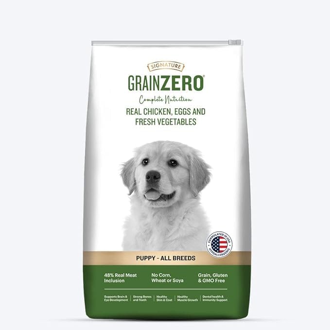 GRAIN ZERO PET FOOD Signature Zero Dry Puppy Food, 12Kg Bag, Chicken & Vegetable Recipe, Grain-Free, Gluten-Free (B0D4YS8C6Y) Amazon Price History, Amazon Price Tracker