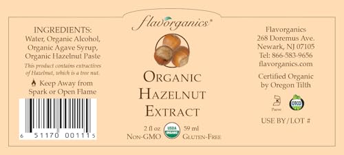 Flavorganics Organic Hazelnut Extract