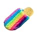 Zapatillas de mujer de algodón para mujeres embarazadas casa algodón lino para viajes hotel y baño para viajes, hotel, casa, interior, spa, terciopelo forro interior impermeable, multicolor, 38/39 EU