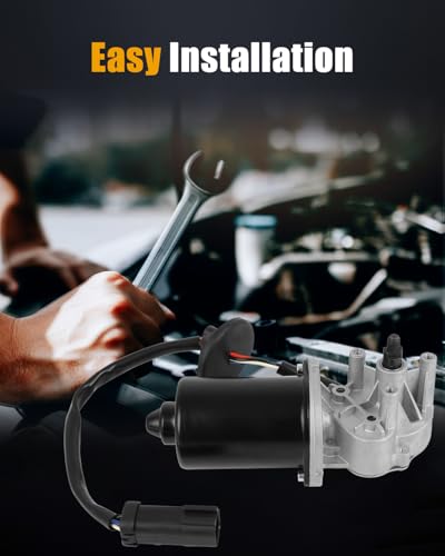 Image of ROADFAR Front Windshield Wiper Motor Replacement for 1993-1997 For Chrysler For Concorde,1993-1997 For Chrysler For Intrepid,1994-1997 For Chrysler For LHS 4723419,4756018 Wiper Motor 4 Pins