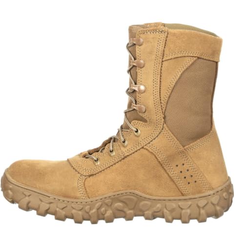 ROCKY S2V Steel Toe Tactical Military Boot, Coyote Brown, Size 11(M)