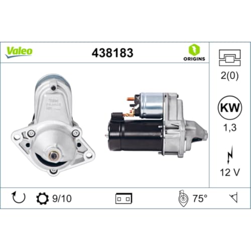 Valeo 438183 motor de arranque para solucionar fallos de encendido en frío 4