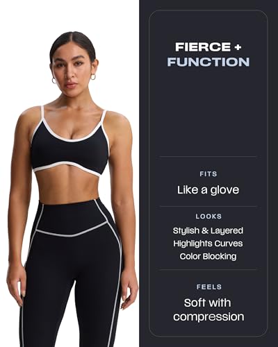 Aoxjox Workout Leggings for Women High Waisted Exercise Athletic Gym Fitness Yoga Lexi Lined Pants 26"2