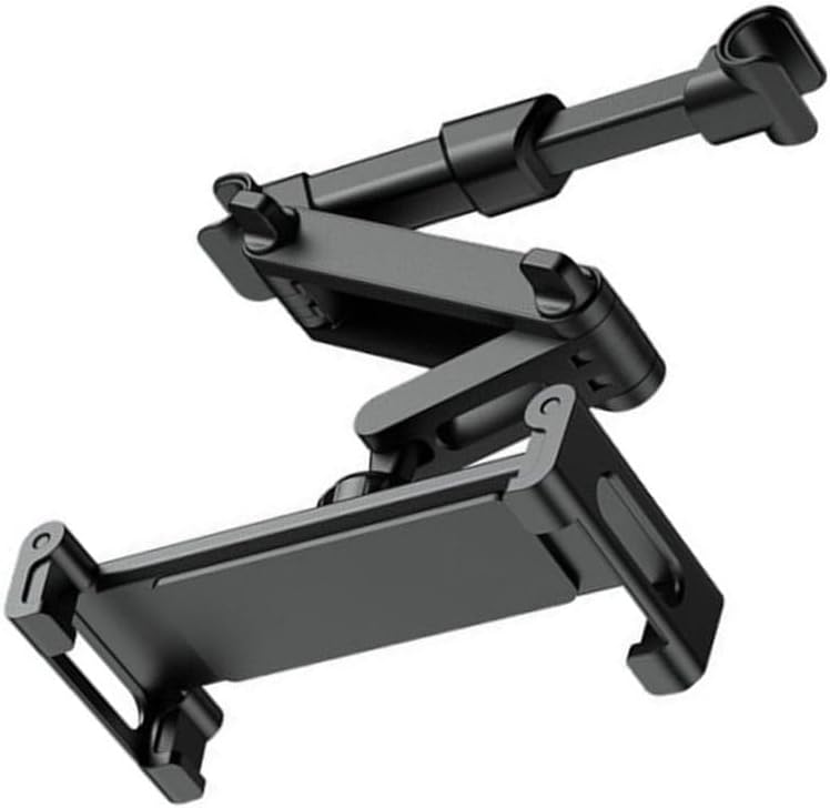Flexible Backseat Tablet Stand for Car Headrest Mount 360 Degree Rotation and Extendable Arm Design Kids Entertainment