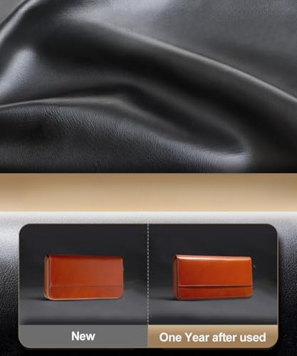 Men's Long Genuine Leather Wallet Large Capacity Zippered Pouch with Coin Purse Stylish and Unisex Black (Green)3