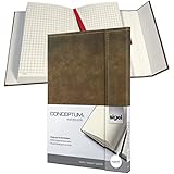 MEJOR DISEÑO: Superficie acanalada Softwave - única al tacto y también visible. Con papel de color ante de alta calidad de 80 g (certificado PEFC), apto para plumas estilográficas