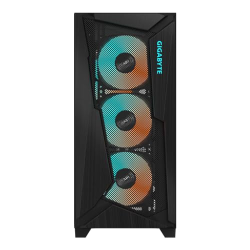Boîtier moyen tour GIGABYTE C301 Glass V2 Verre trempé 2 ports USB 2.0 - vue 4