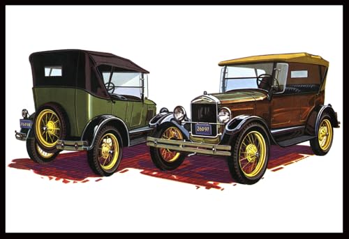 Kit modelo 1927 Ford T Touring escala 1:25 miniatura 1