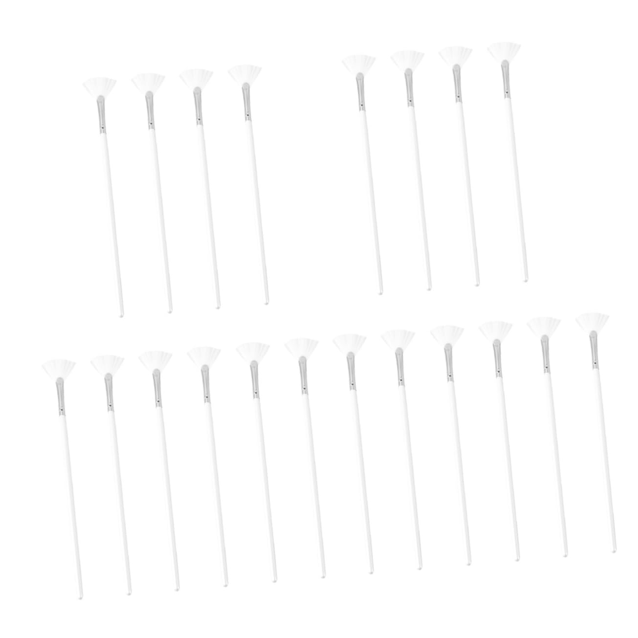 FOMIYES 5sets Facial Set Esthetician Quality Makeup Applicators for Masks Serums Mud and Highlighting 6 Brush Set 4pcs*5