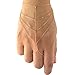 WIIPU Celeb Four Row Wave Tassels Metal Chain Bracelet Slave Finger Ring Handchain Harness(NE109)