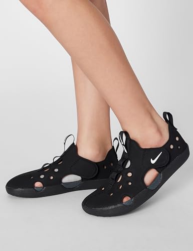 Nike Garçon Unisex Kinder Sunray Protect 4 Sandale (Babys und Kleinkinder), Noir/Blanc/Anthracite, 19.5 EU