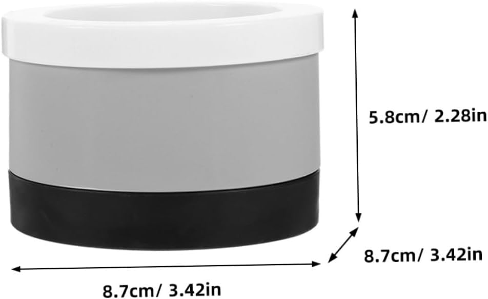 8pcs Furniture Leg Pads Heightening Feet Pads for Chairs Tables Sofas and Washing Machines Non-Slip Design for Floor Protection and Stability Gray Increases Height