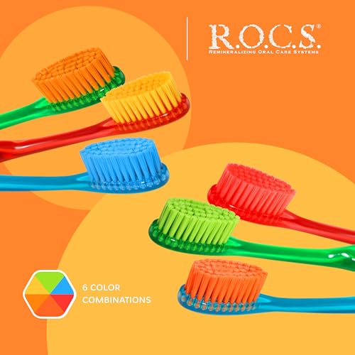 R.O.C.S. - Zahnbürste - Junioren - 6 bis 12 Jahre- Sichere Zahnbürste (farbe kann nicht ausgewählt werden) – Bild 8
