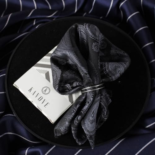 Image of Kovove The Paisley Treat Pocket Square For Men