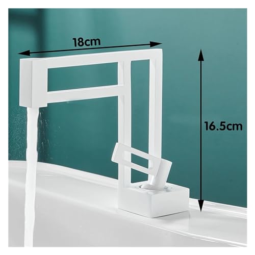 Robinet d'évier de lavabo noir design moderne avec mitigeur précis contre les fuites d'eau - 2