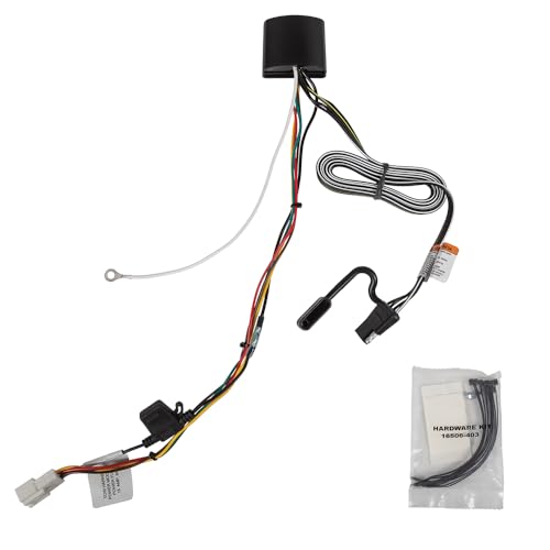 Tekonsha T-One® T-Connector Harness, 4-Way Flat, Compatible with Select Toyota Sienna, Black by Tekonsha - Used condition - US$36.90