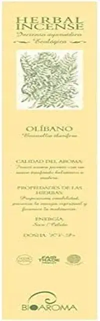 Incienso Eco Bioaroma de Olibano 12 Varillas 300 g - Incienso Olibano Natural