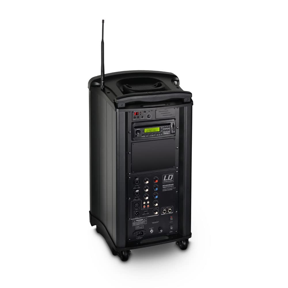 LD Systems Roadman 102 HS B5 - Enceinte de Sono Portable avec Micro Serre-tête