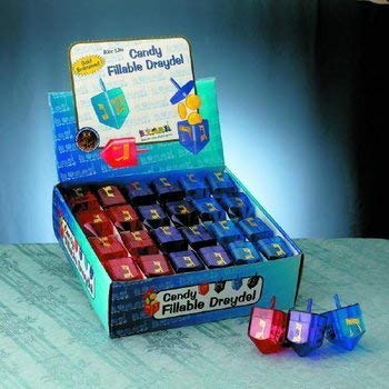 RITE LITE Candy Fillable Dreidels, 1 EA