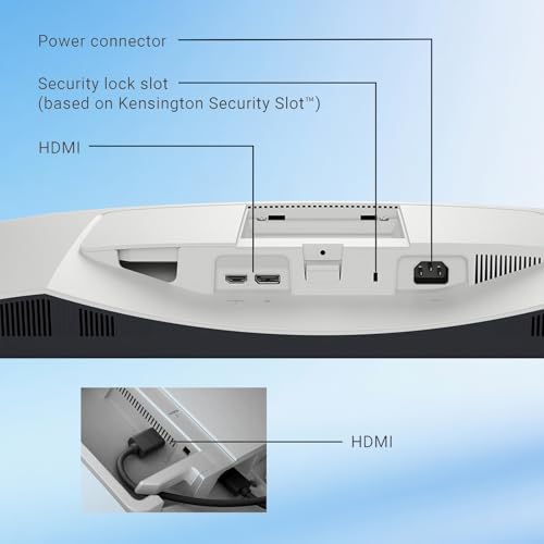 Image of Dell 27 inch QHD Computer Monitor, 2560x1440 IPS Display, 100Hz Refresh Rate, 1500:1 Contrast Ratio, Built-in Dual 5W Speakers, 4-Star Eye Comfort, Height /Tilt /Swivel /Pivot Adjustable Stand, Ash White