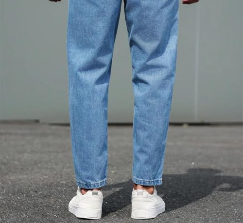 Men's Unique Solid-Color Jeans for high Street Fashion3