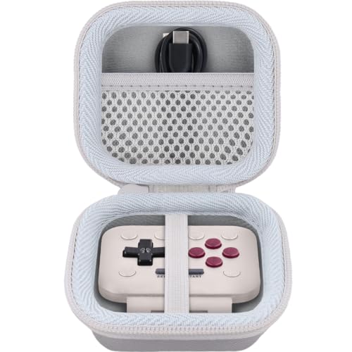 Image of Aenllosi Hard Case for 8BitDo FlipPad Mobile Gaming Controller, White