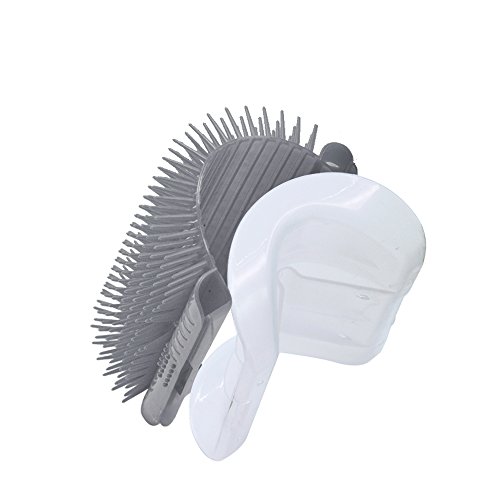 Sweet Pet Garden Self Groomer with Catnip Pouch,Cat Self Groomer Wall Corner Massage groomer Cat Self Grooming Brush