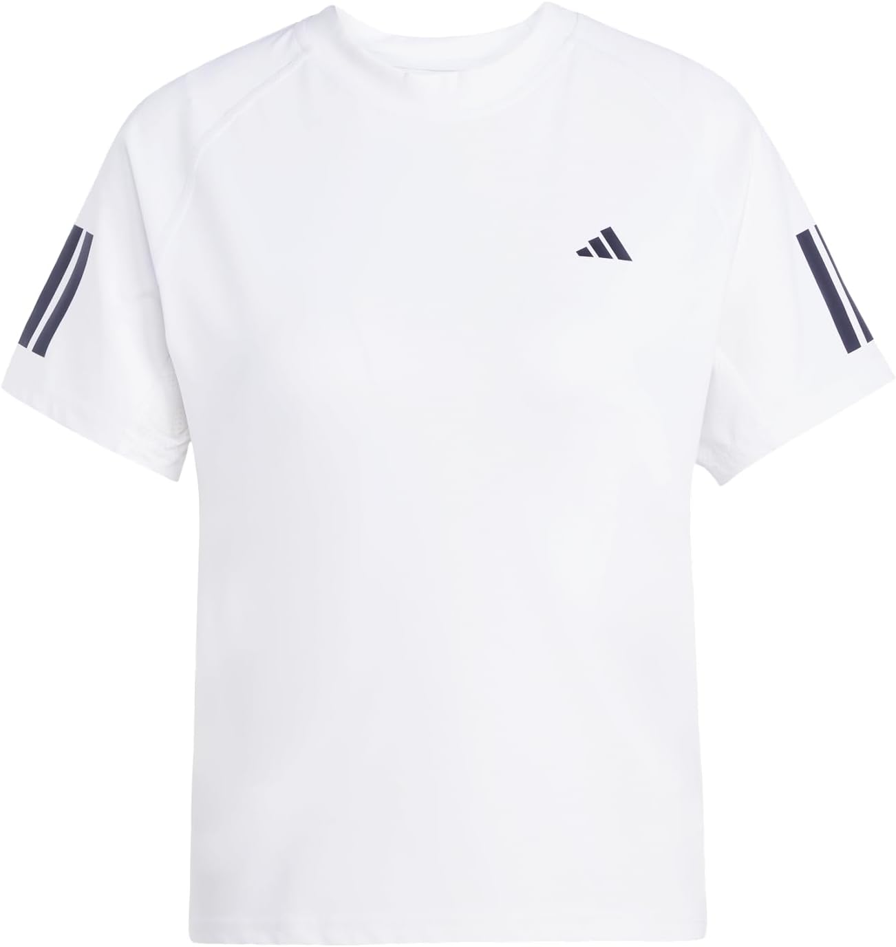 adidas Women's Club 3 Stripe Tennis Climacool T-Shirt