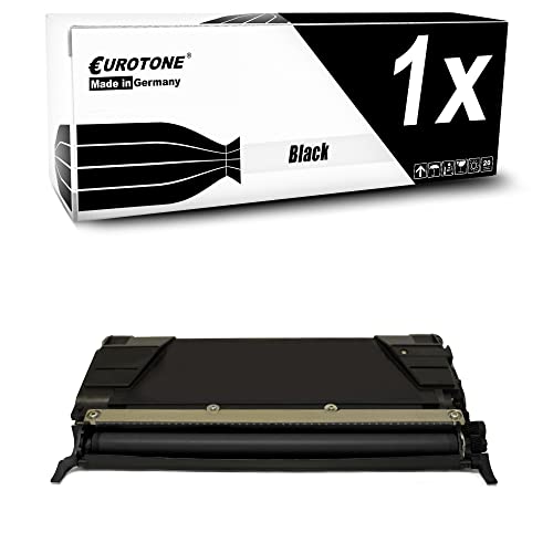 Toner noir Lexmark C734 C736 Eurotone remplace 0C736H2KG sans traces
