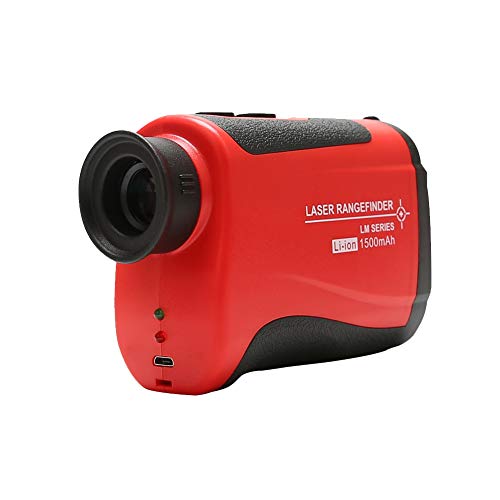 Medidor de distancia láser, telémetro láser UNI-T Buscador de rango Medidor de distancia telescopio Medidor de ángulo(LM600)